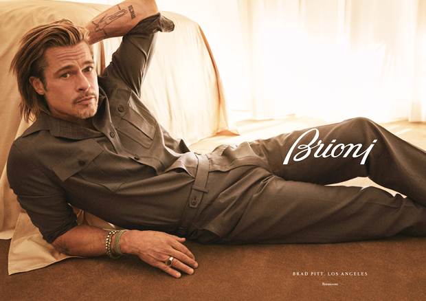 Brad Pitt Poses For Brioni Menswear In New Campaign Photos: See