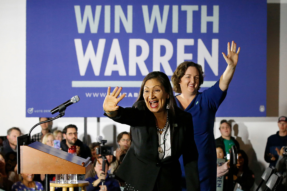 Election 2020 Elizabeth Warren, Des Moines, USA - 31 Jan 2020