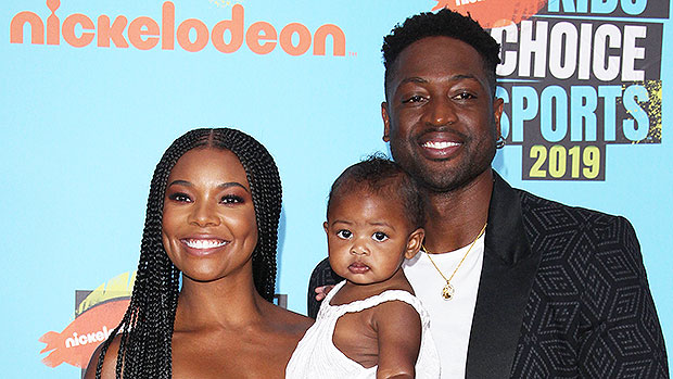 Gabrielle Union, Dwyane Wade, Kaavia James