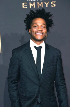 Jermaine Fowler arrives at night two of the Creative Arts Emmy Awards at the Microsoft Theater, in Los Angeles
2017 Creative Arts Emmy Awards - Arrivals - Night Two, Los Angeles, USA - 10 Sep 2017