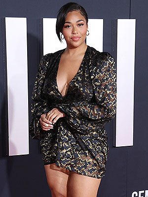 Jordyn Woods Pops in Cutout Suit & Pointy Heels at Area's NYFW Show –  Footwear News