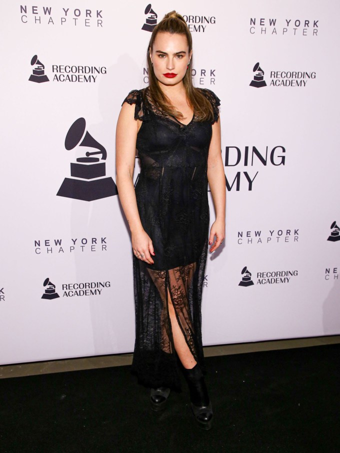 Kathryn Gallagher at the Grammy Awards