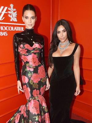 Kendall Jenner, Kim Kardashian