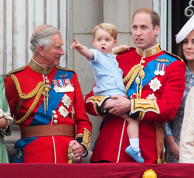 Prince Charles, Prince George, Prince William 