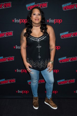 Nyla Rose attends New York Comic Con to promote TNT's "All Elite Wrestling: Dynamite" at the Jacob K. Javits Convention Center, in New York
2019 Comic Con - Day 2, New York, USA - 04 Oct 2019