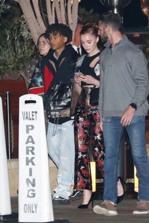Malibu, CA  - Jaden Smith seems to have gotten cozy with Pete Davidson's ex, Phoebe Dynevor, because they are seen leaving together from a Louis Vuitton party held at Nobu in Malibu.**SHOT ON 11/19/2021**Pictured: Jaden Smith, Phoebe DynevorBACKGRID USA 21 NOVEMBER 2021 USA: +1 310 798 9111 / usasales@backgrid.comUK: +44 208 344 2007 / uksales@backgrid.com*UK Clients - Pictures Containing ChildrenPlease Pixelate Face Prior To Publication*