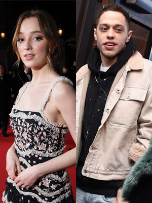 Phoebe Dynevor and Pete Davidson
