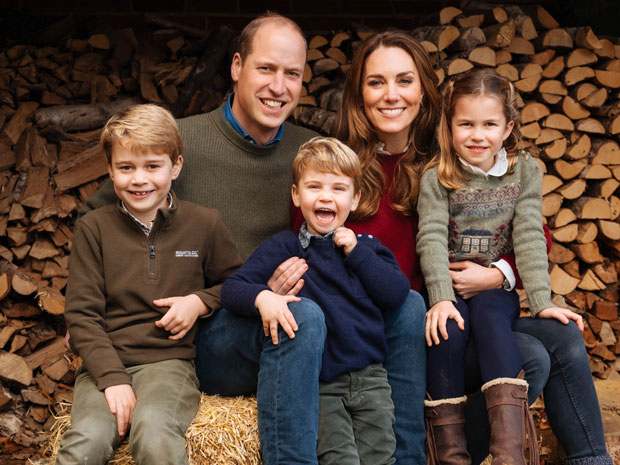 Prince William, Kate Middleton, Prince George, Princess Charlotte, Prince Louis