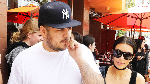 Rob Kardashian all smiles in rare photo from night with sisters
