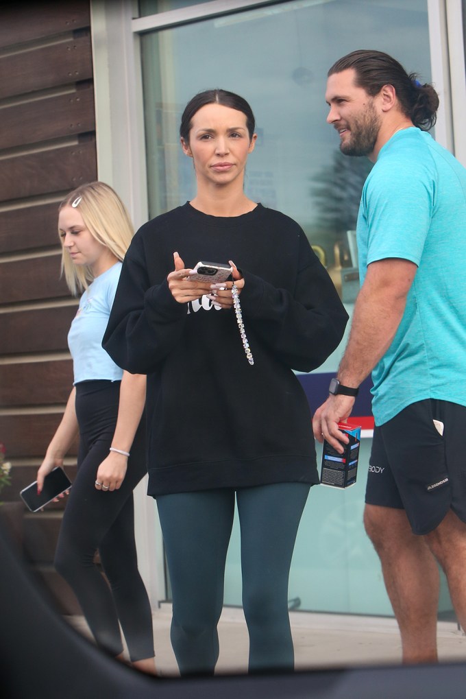 Scheana Shay Leaves The Gym
