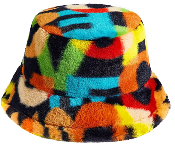 furry bucket hat