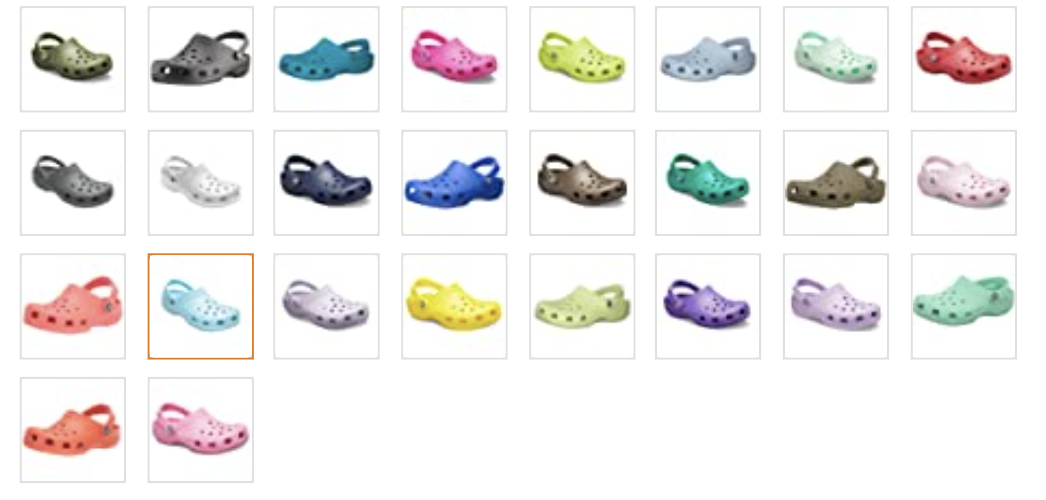 Crocs best hot sale color