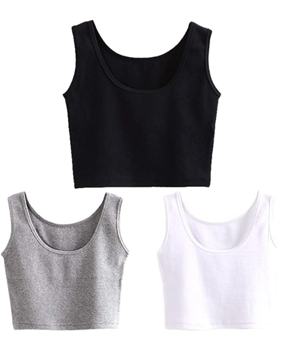 cropped tank tops