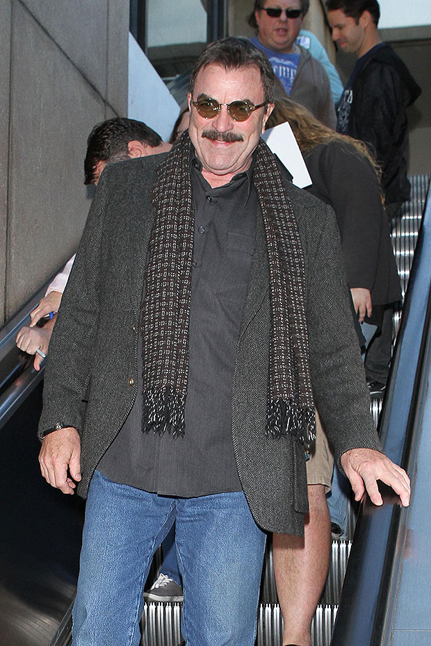 Tom Selleck Seen In Rare Pics During Los Angeles Outing – Hollywood Life