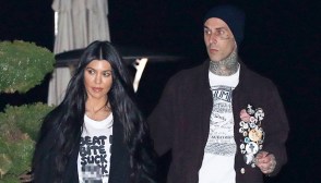 Kourtney Kardashian and Travis Barker