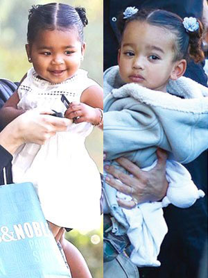 True Thompson and Chicago West Mischievously Pay Tribute to Moms