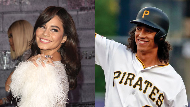Vanessa Hudgens supports MLB fiancé Cole Tucker in his first