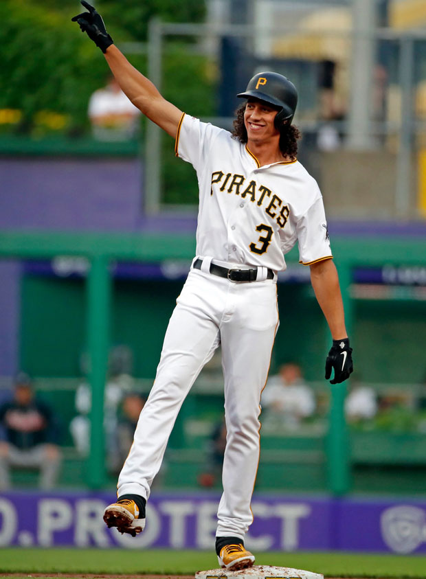 Cole Tucker has the best hair in baseball