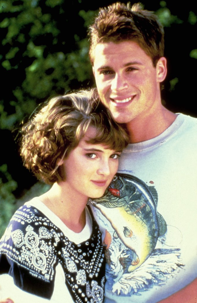 Winona Ryder & Rob Lowe In 1987