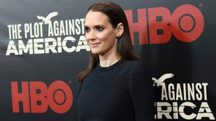 Winona Ryder attends the premiere of HBO's 