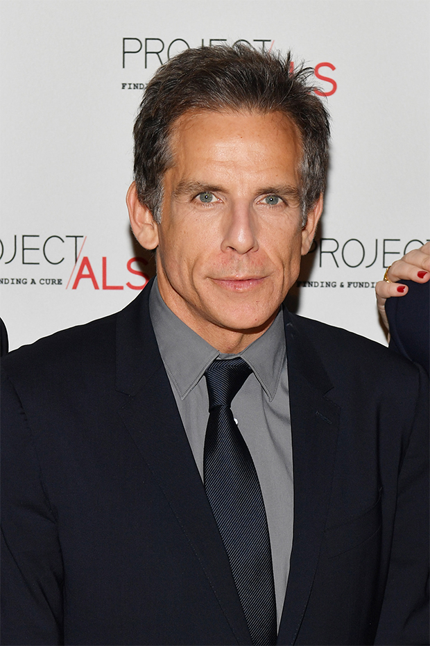 Ben Stiller Debuts Grey Hair At The Golden Globes & Fans Swoon Over His