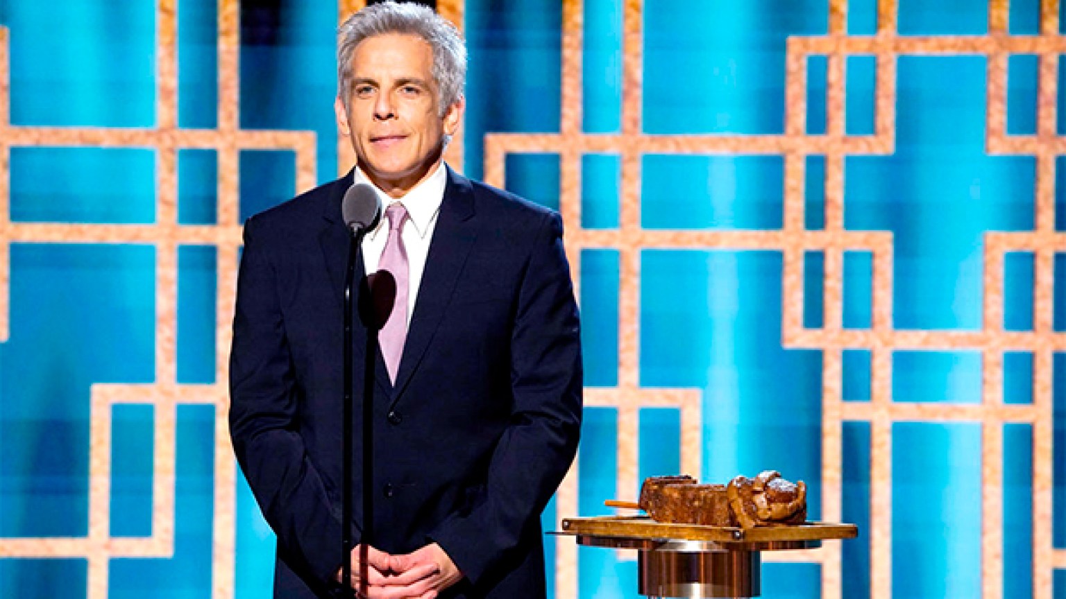 Ben Stiller Debuts Silver Hair At Golden Globes 2021 — See Photos