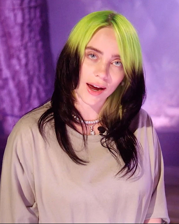 Billie Eilish Debuts Gorgeous Platinum Blonde Hair Makeover See Pics Sexiz Pix