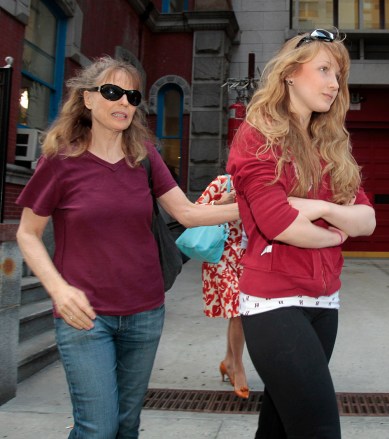 Caroline Giulliani, Donna Hanover Caroline Giuliani, 20, right, and her mother Donna Hanover leave the 19th precinct in New York. A law enforcement official says Rudy Giuliani's daughter was arrested after she was seen on video pocketing makeup at a New York City cosmetic store
Giuliani Daughter Arrest, New York, USA
