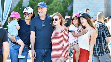 Bruce Willis & his family