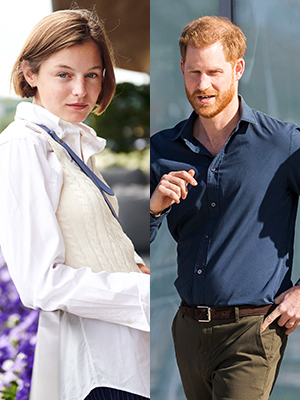 Emma Corrin Prince Harry