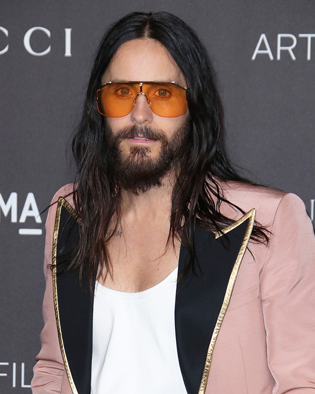 Jared Leto Is Bald With Grey Hair On ‘House Of Gucci’ Set – Hollywood Life