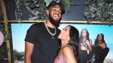 Karl-Anthony Towns and Jordyn Woods
