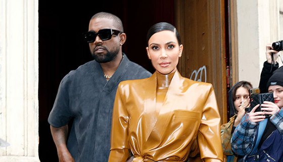Kim Kardashian and Kanye West