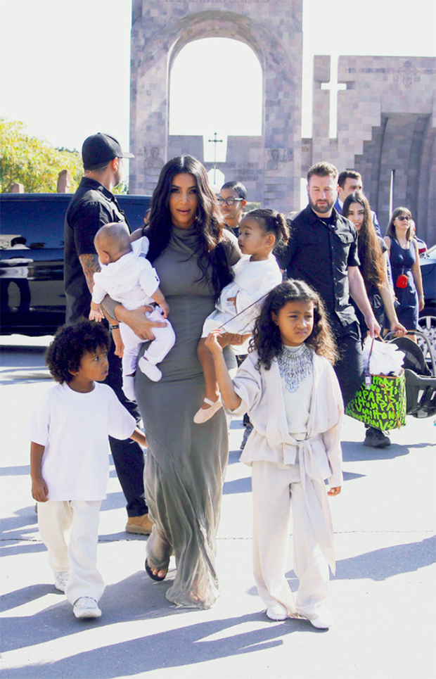 Kim Kardashian & Kids
