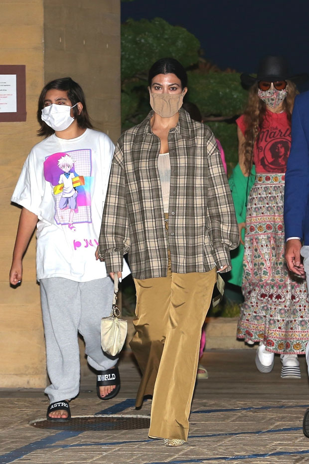 Mason Disick As Tall As Kourtney Kardashian At Malibu Dinner ...