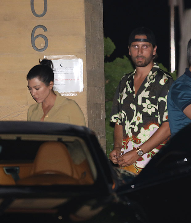 Kourtney Kardashian and Scott Disick