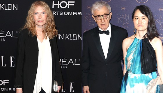 Mia Farrow, Woody Allen, Soon-Yi Previn