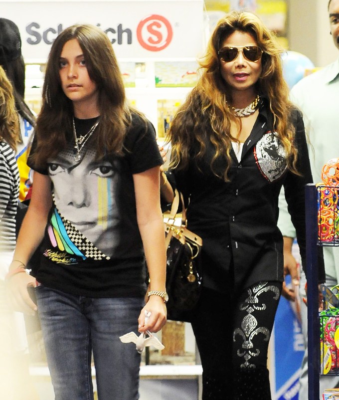 Paris Jackson Shopping In Beverly Hills In 2011
