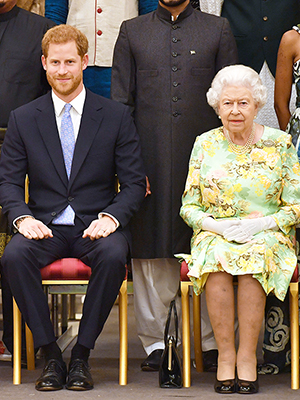 prince harry queen elizabeth