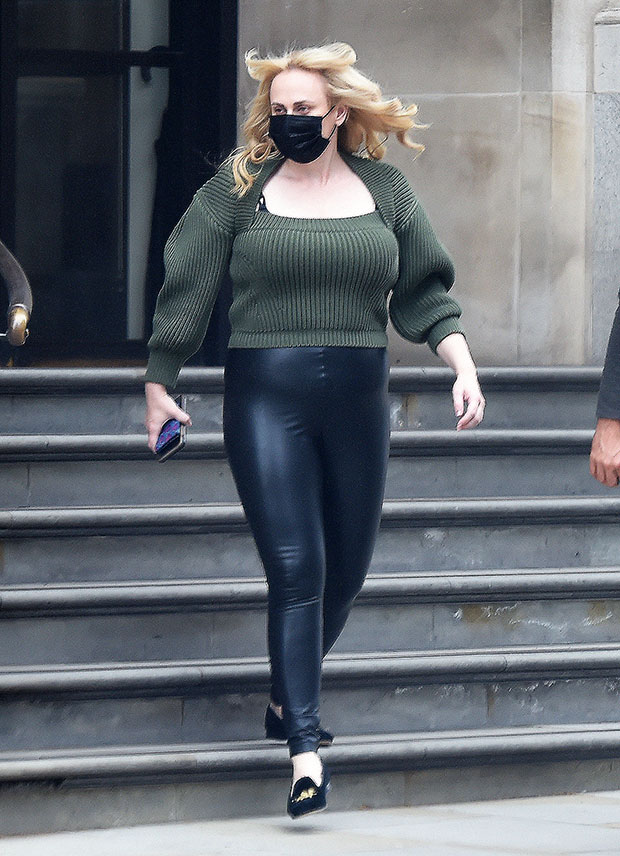 Rebel Wilson Rocks Leather Pants Days After London Bike Accident –  Hollywood Life