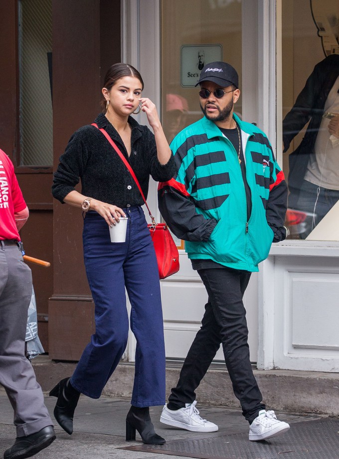 Selena Gomez & The Weeknd Spotted Taking A Walk In NYC