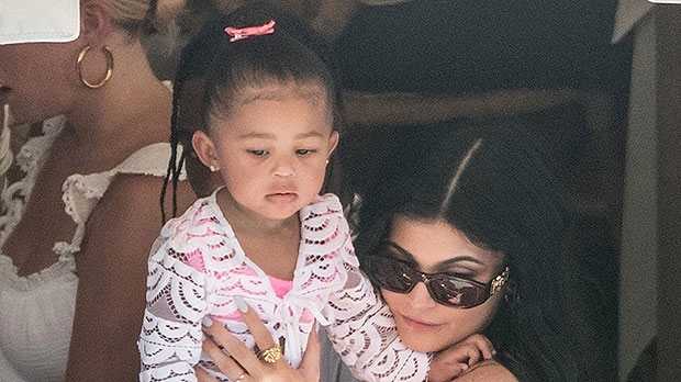 Kylie Jenner & Daughter Stormi Show Off Matching Balmain Outfits ...