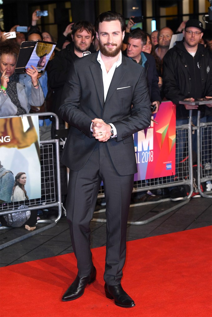 Aaron Taylor-Johnson On The Red Carpet