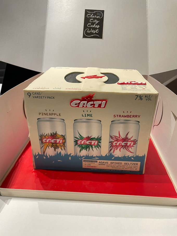 CACTI Cake For Travis Scott’s Birthday