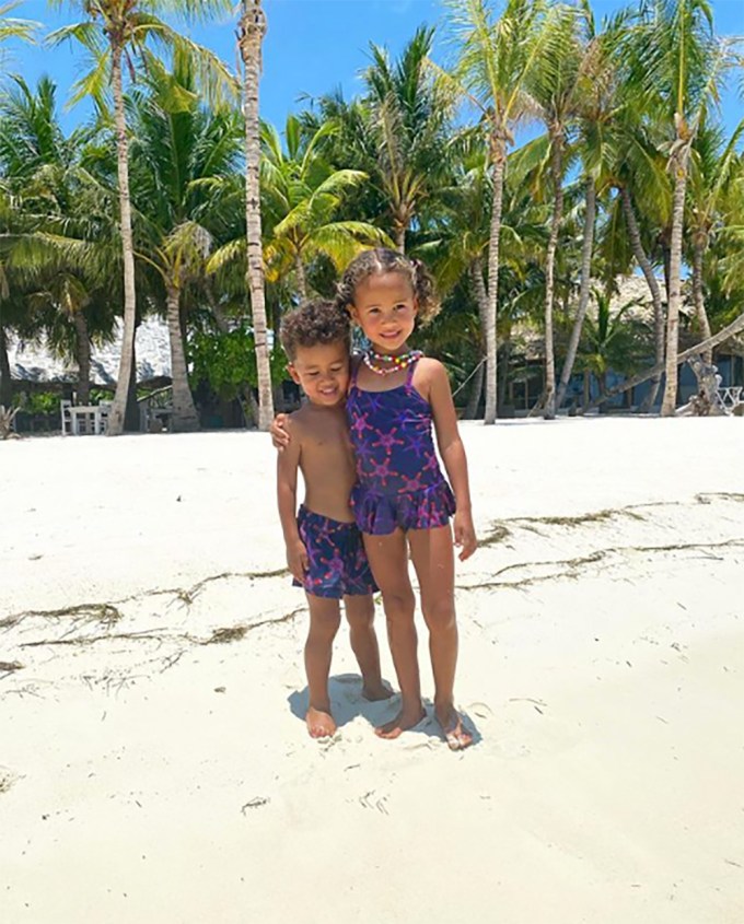 Chrissy Teigen & John Legend’s kids wear VILEBREQUIN swimsuits