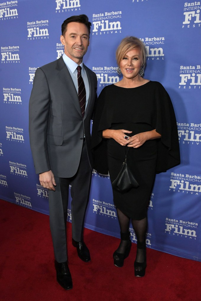 Deborra-Lee Furness & Hugh Jackman At The Santa Barbara Film Festival