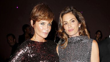 Helena Christensen Cindy Crawford Selfie