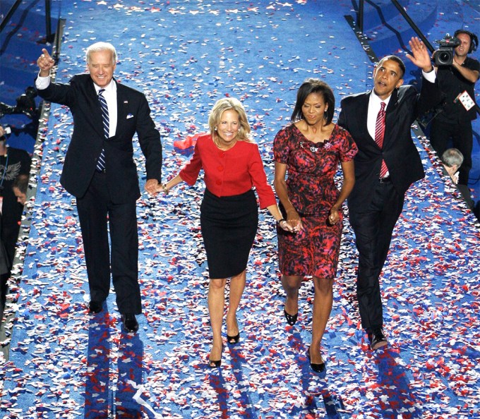 Barack Obama, Michelle Obama, Joe Biden & Jill Biden