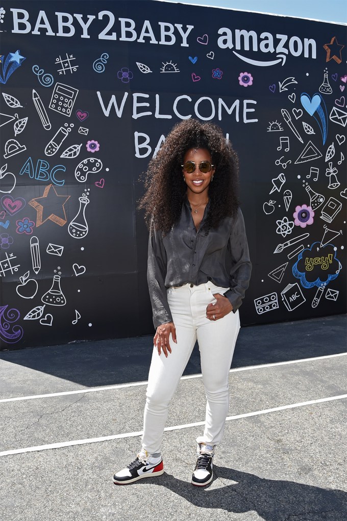 Kelly Rowland appears at “Welcome Back With Baby2Baby”