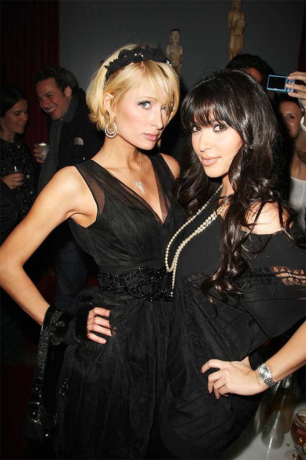 Paris Hilton and Kim Kardashian